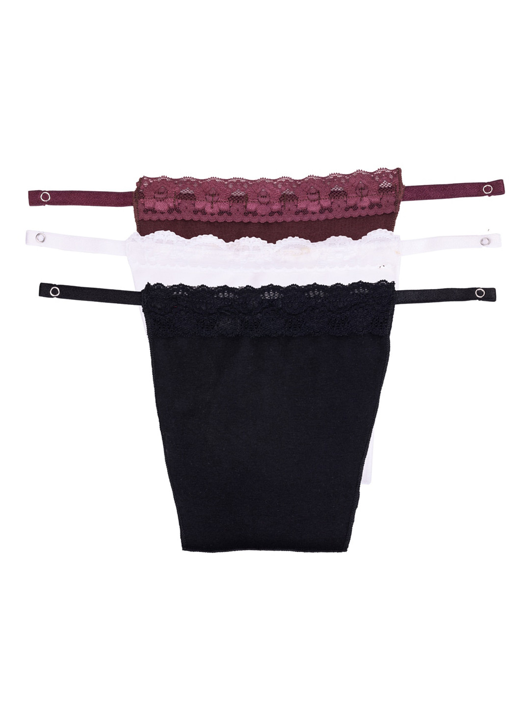 Finesse Miracle Cami Pack Of 3 Clip-On Mock Camisoles