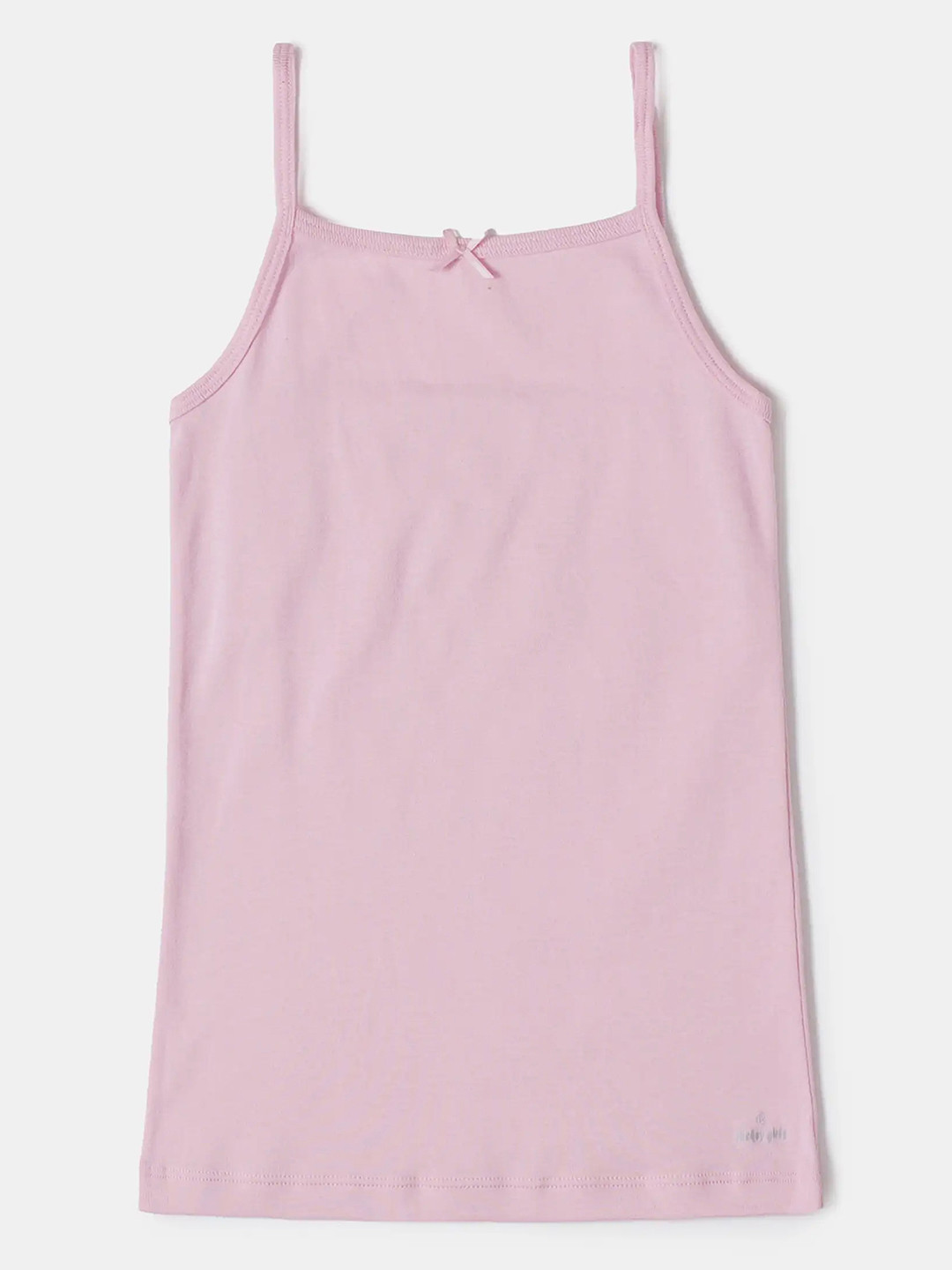 Jockey Girls Super Combed Cotton Solid Camisole with Regular Straps-SG04