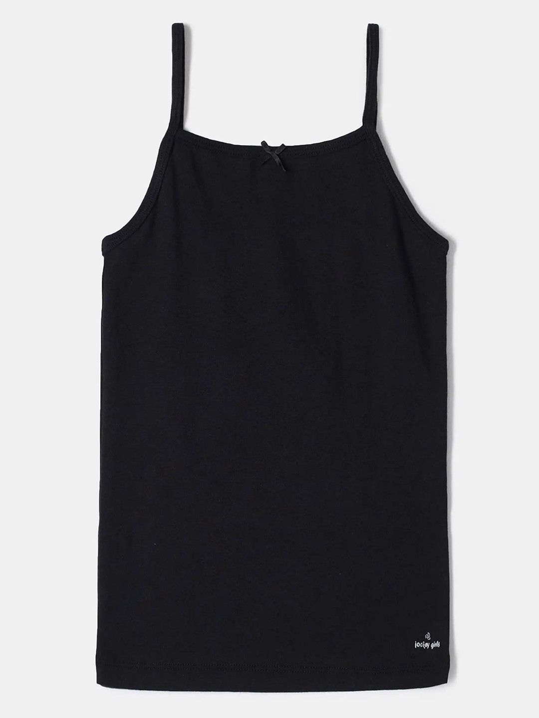 Jockey Girls Super Combed Cotton Solid Camisole with Regular Straps-SG04