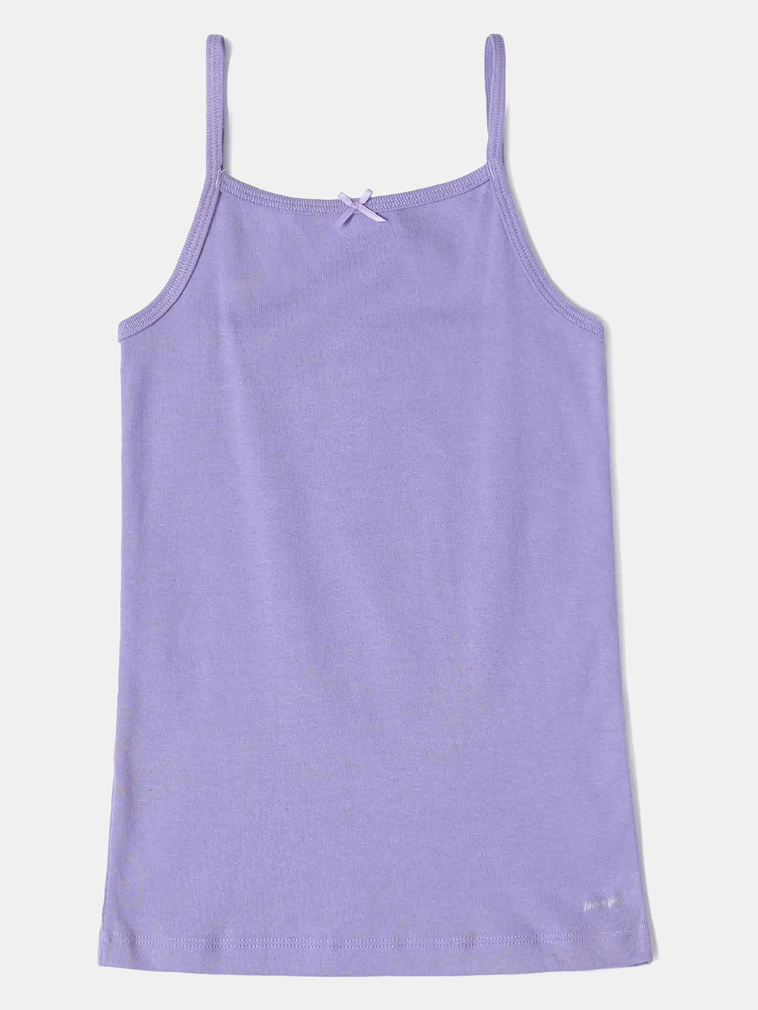 Jockey Girls Super Combed Cotton Solid Camisole with Regular Straps-SG04
