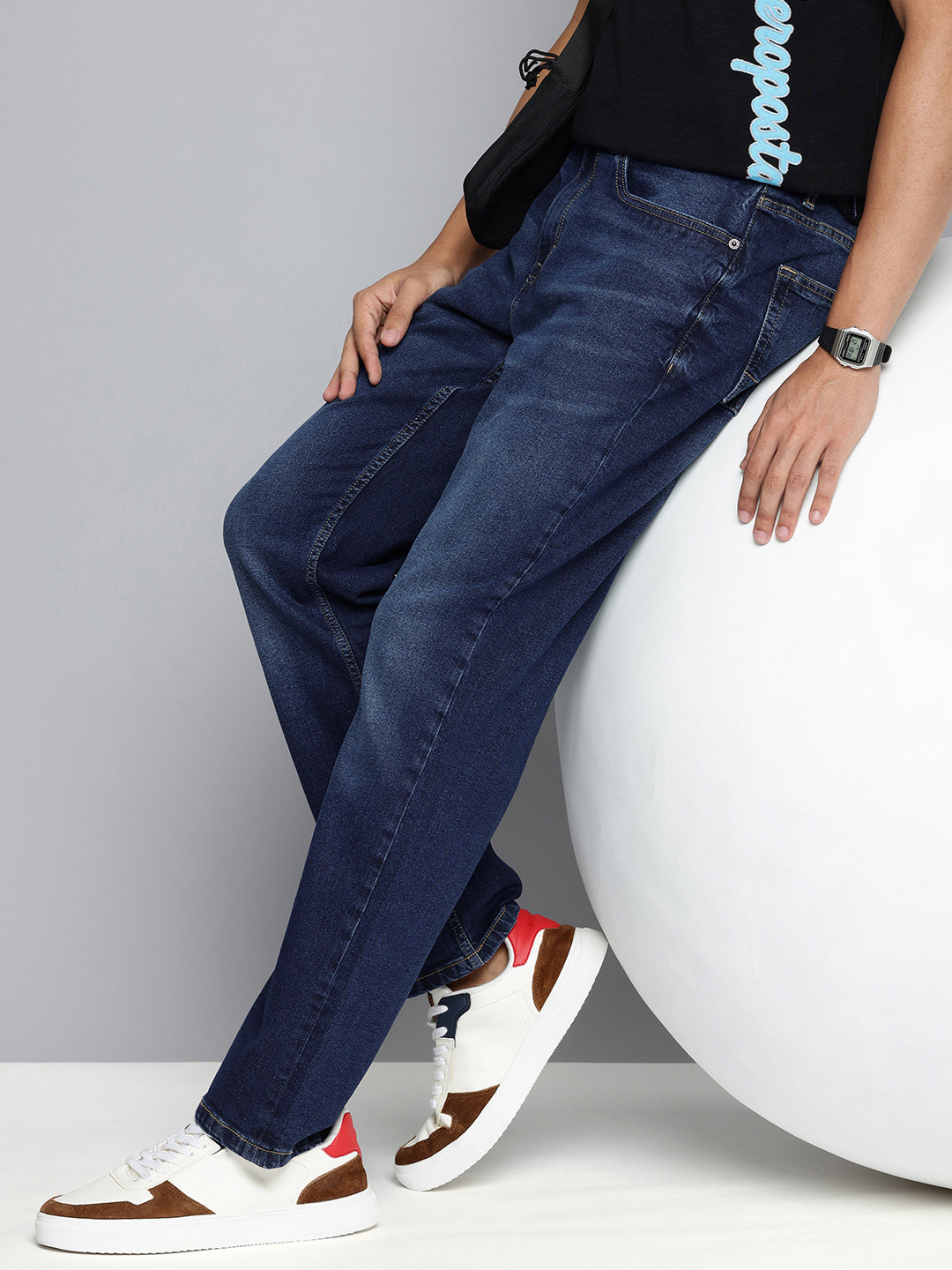 Aeropostale Men Light Fade Stretchable Jeans