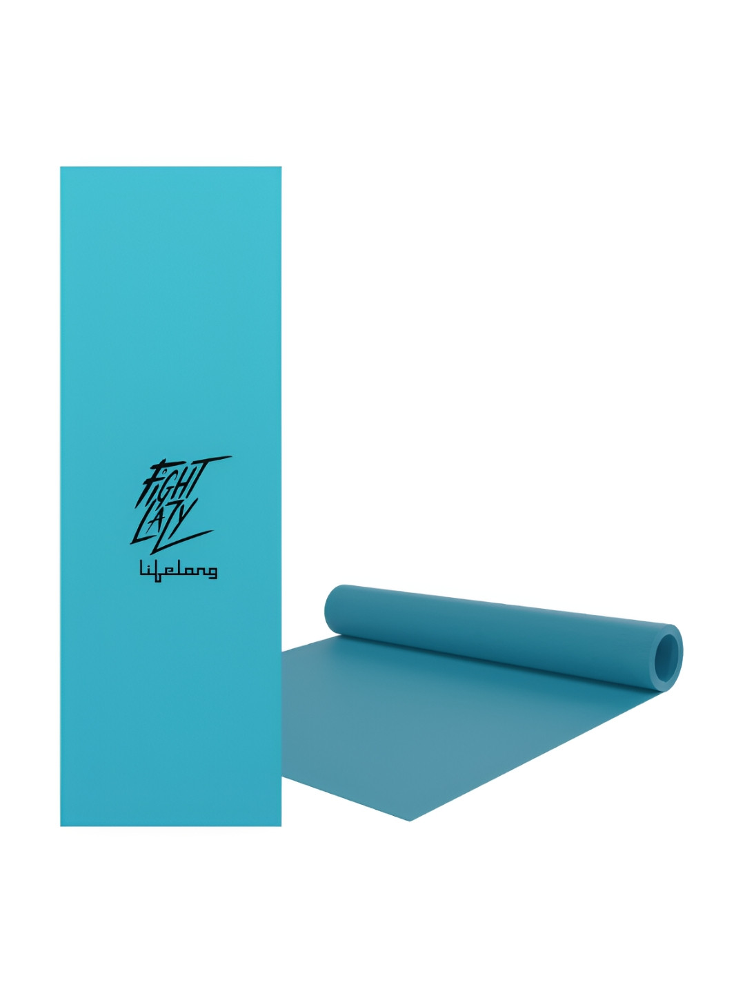 Lifelong Printed Rectangular Anti-Slip Yoga Mat