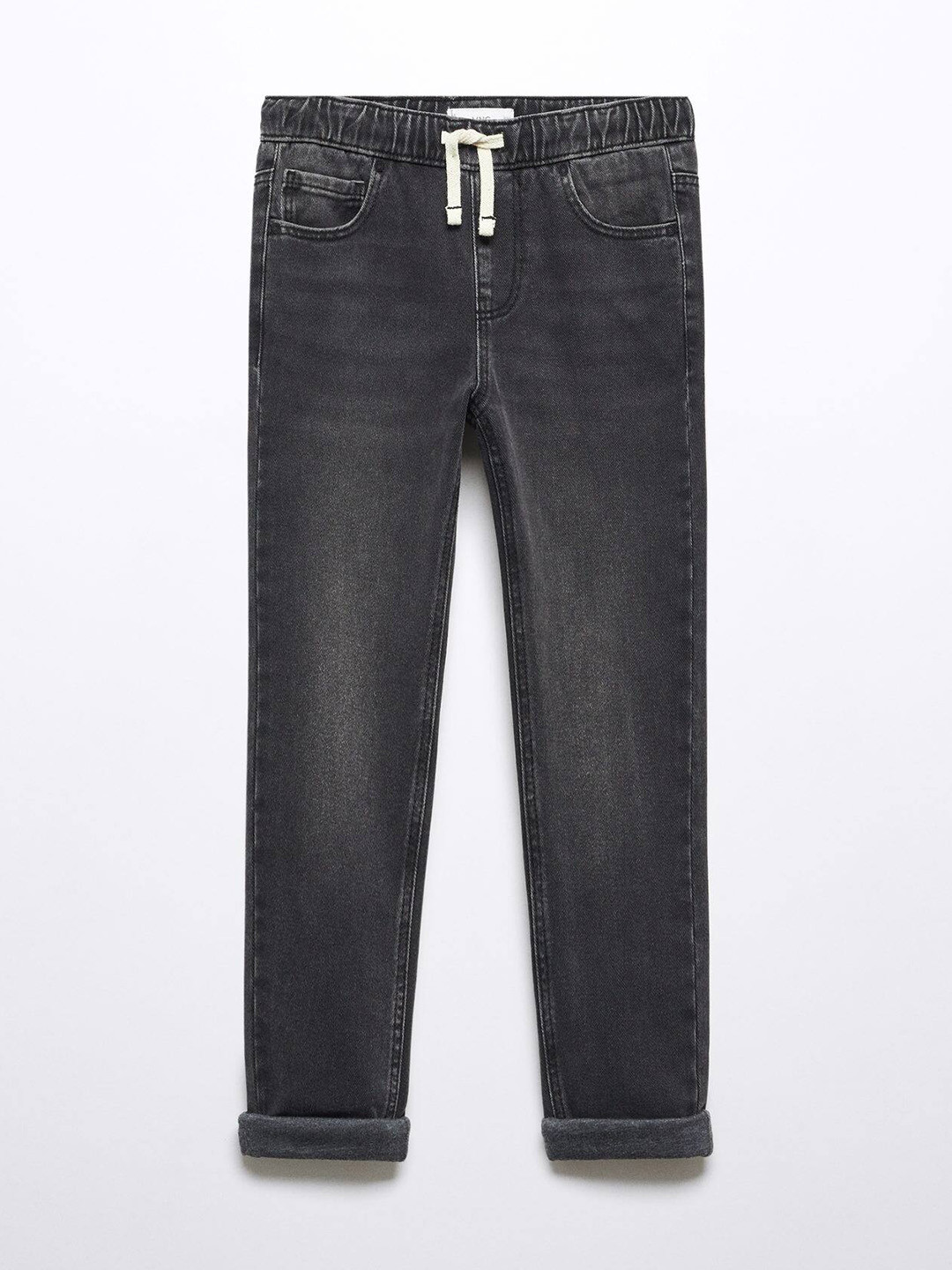 Mango Kids Boys 100% Cotton Light Fade Jeans