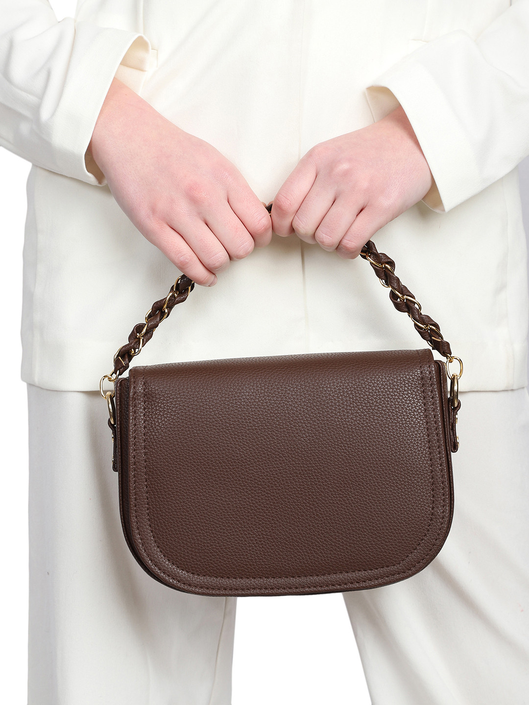 MINI WESST Textured Structured Handheld Bag