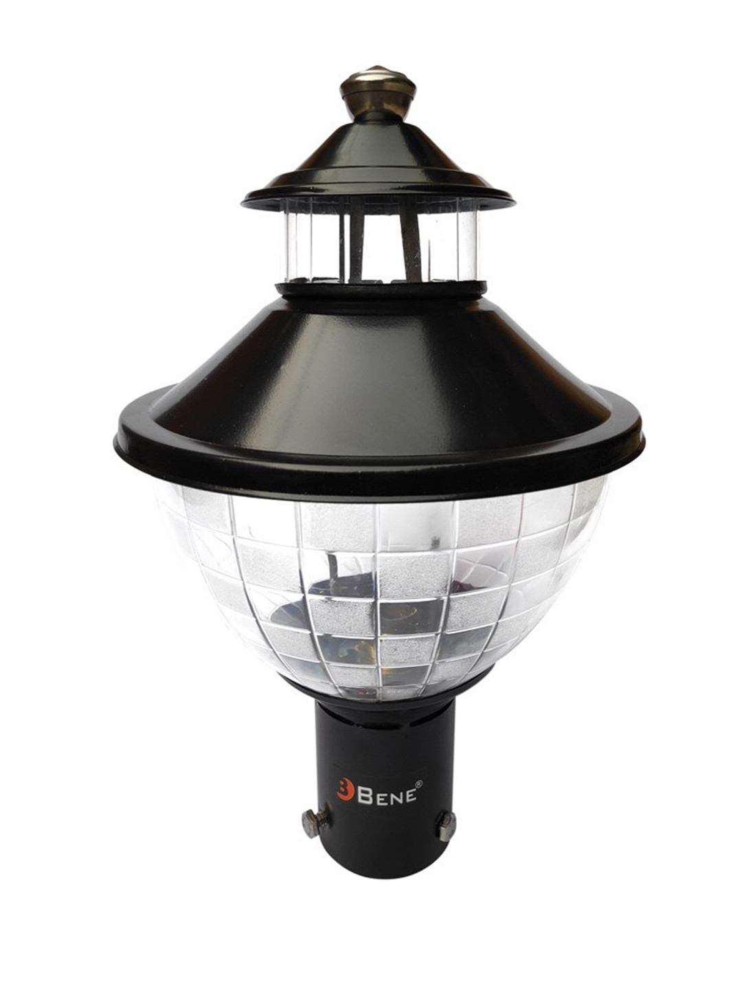 BENE Black & White Metal Textured Outdoor Lamps