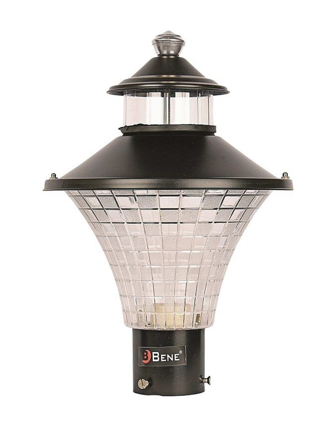 BENE Black & White Self Assembly Frustum Outdoor Lamps
