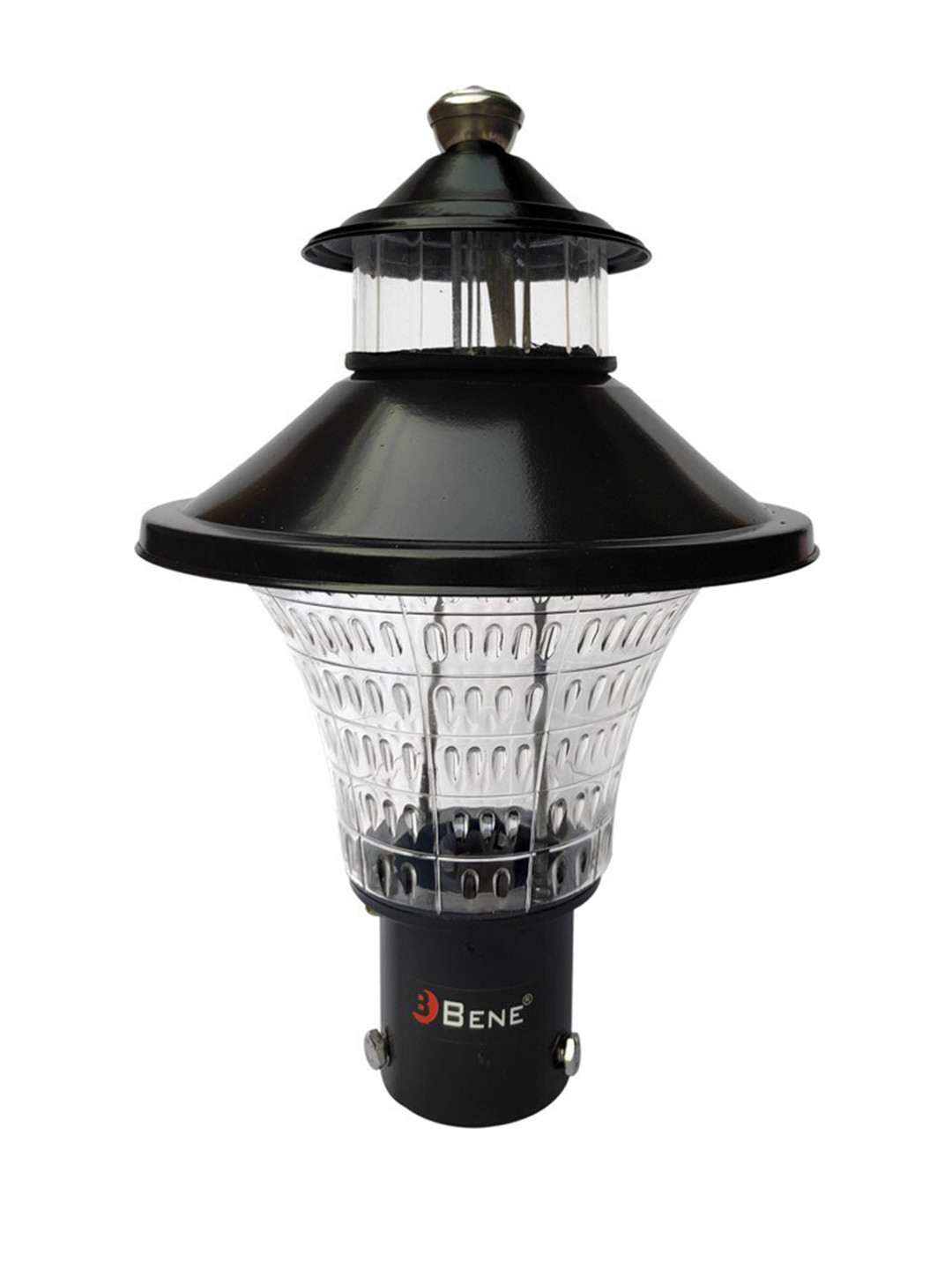 BENE Black & White Metal Self Assembly Outdoor Lamps