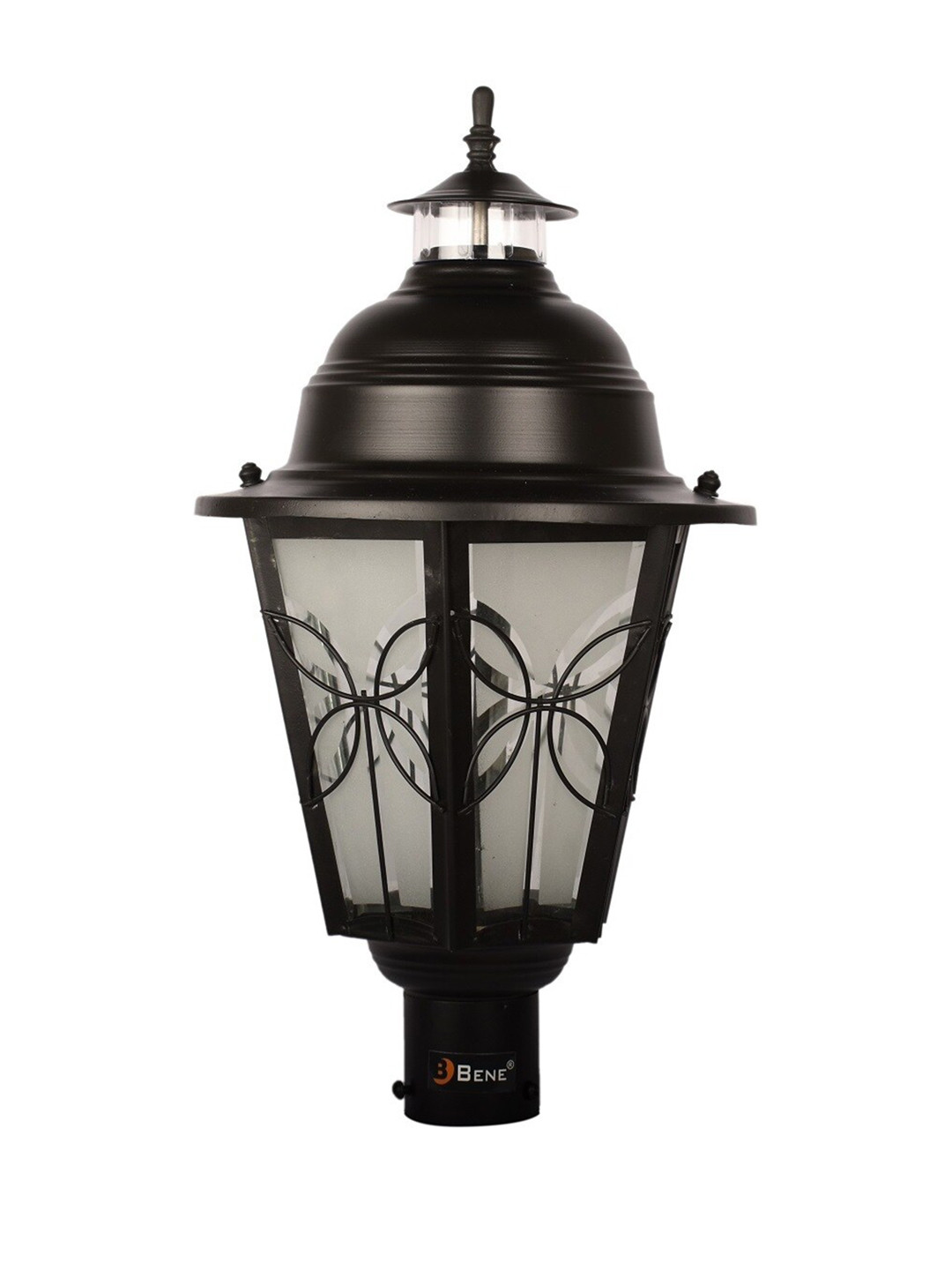 BENE Black and Transparent Self-Assembly Outdoor Lamps
