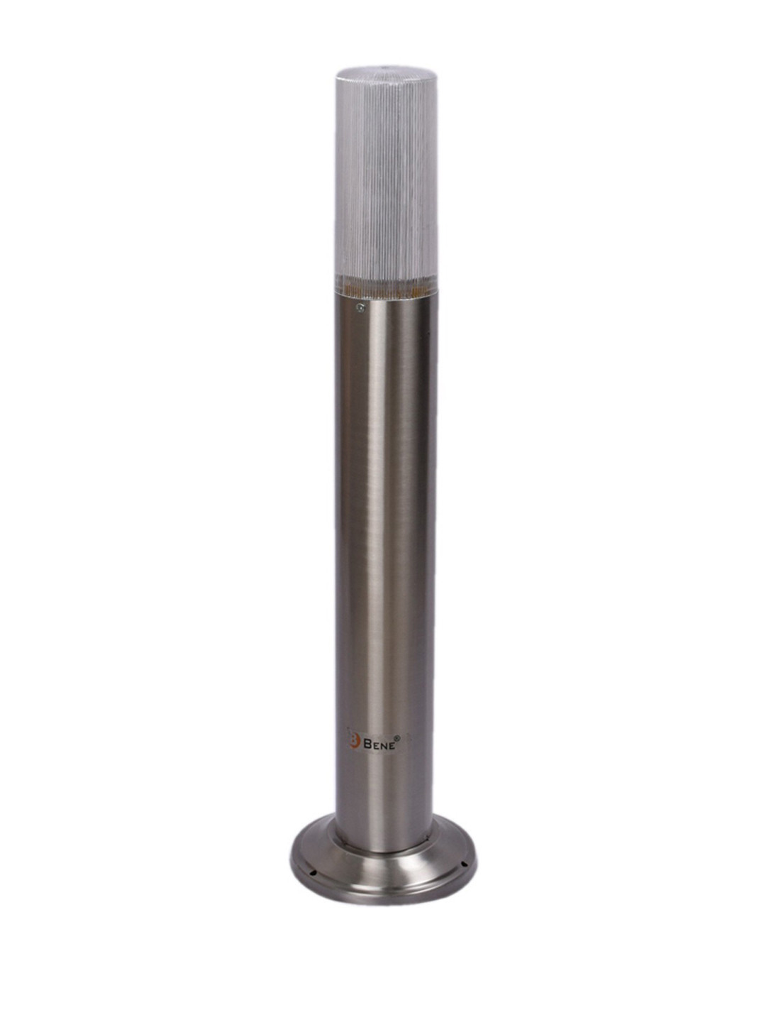 BENE Benjamin Bollard Grey Cylinder Shaped Outdoor Lamp