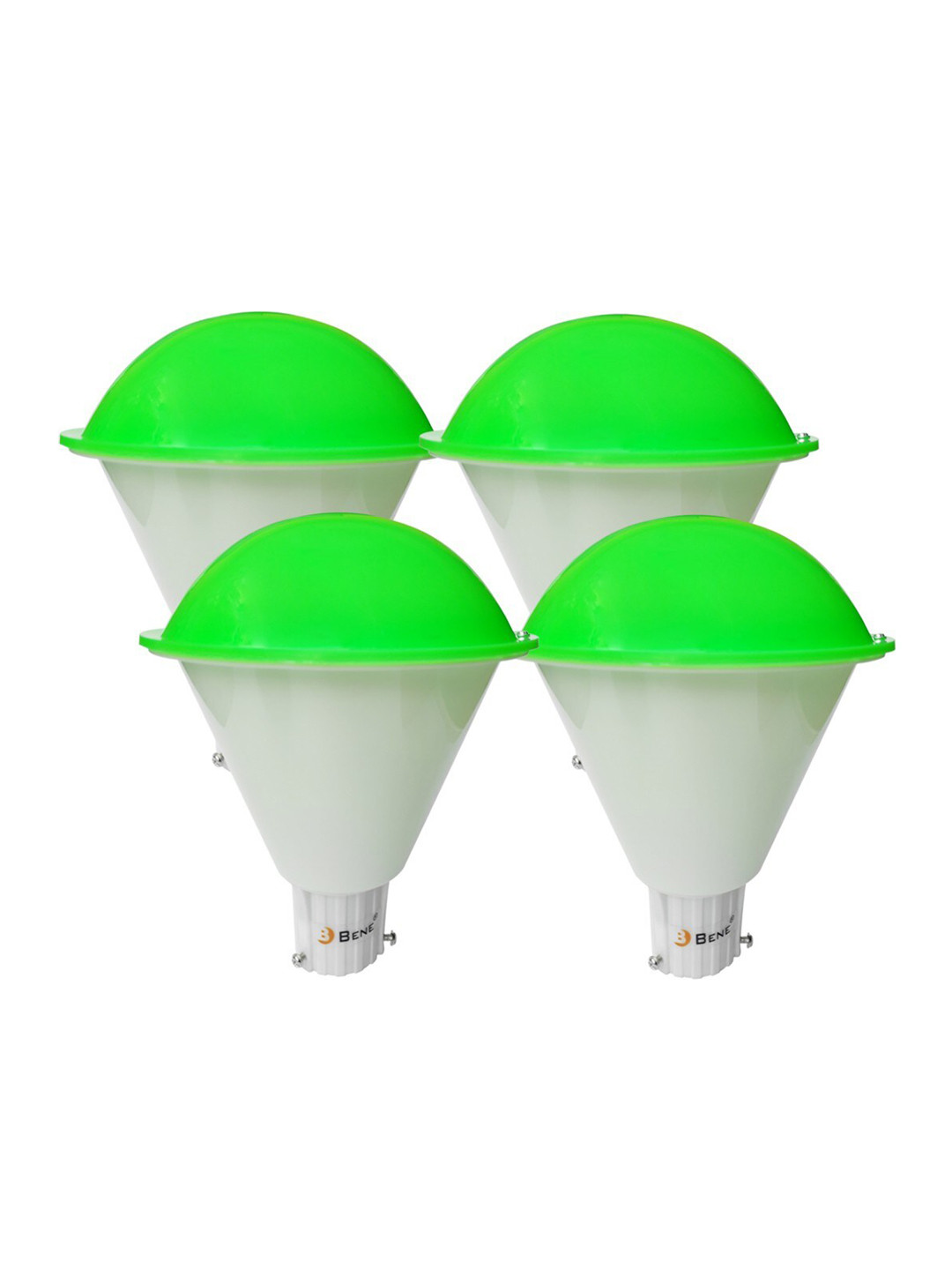 BENE Plum Green & White 4 Pieces Outdoor Lamps