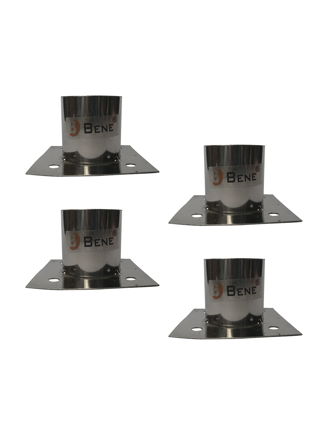 BENE Grey 4 Pieces Self-Assembly Outdoor Lamps