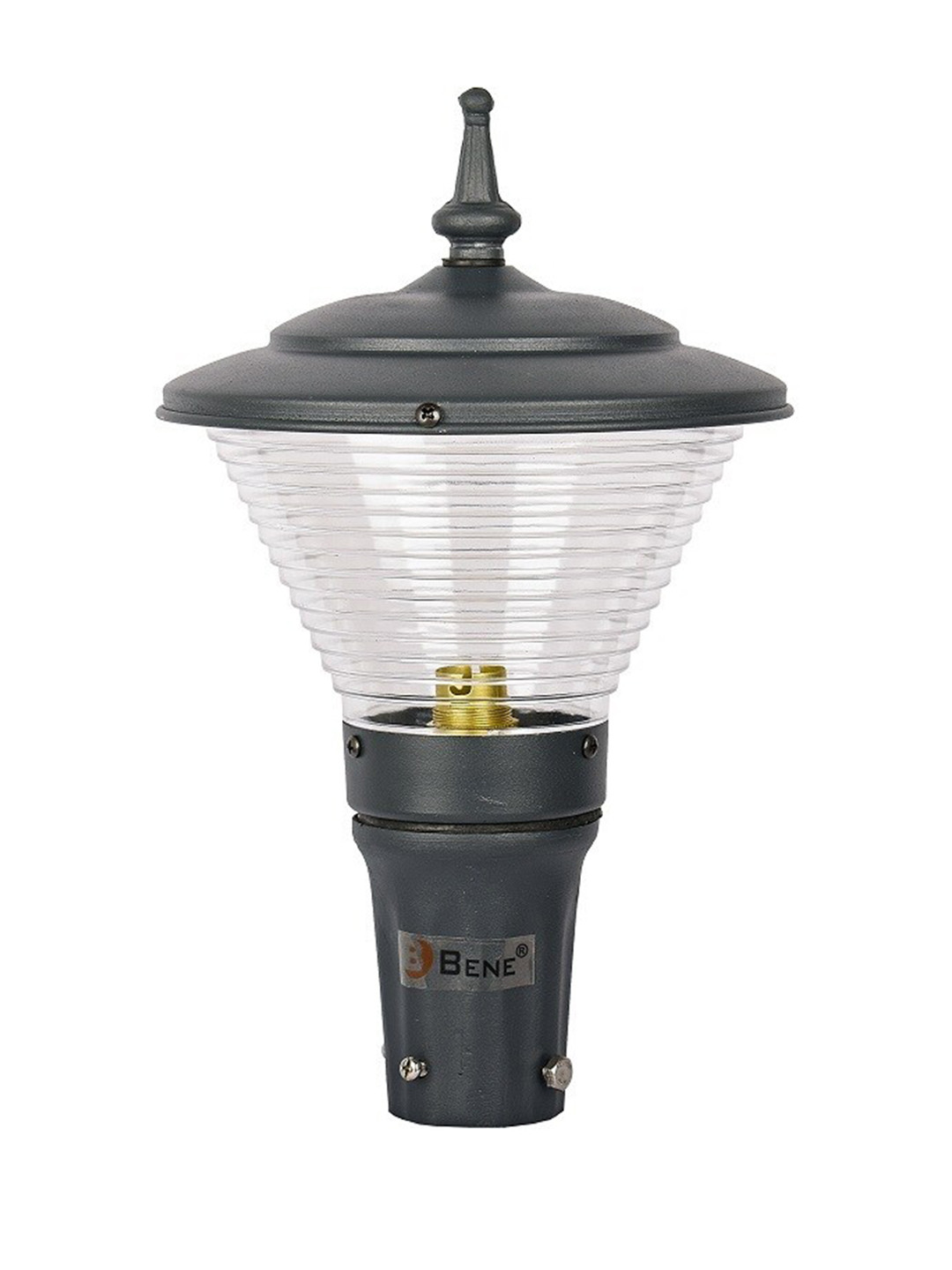 BENE Grey & White Self-Assembly Spherical Shaped Outdoor Lamp