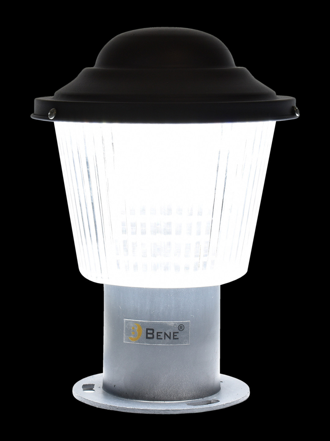 BENE Reed 2 Pieces Black & White Aluminium Outdoor Lamps