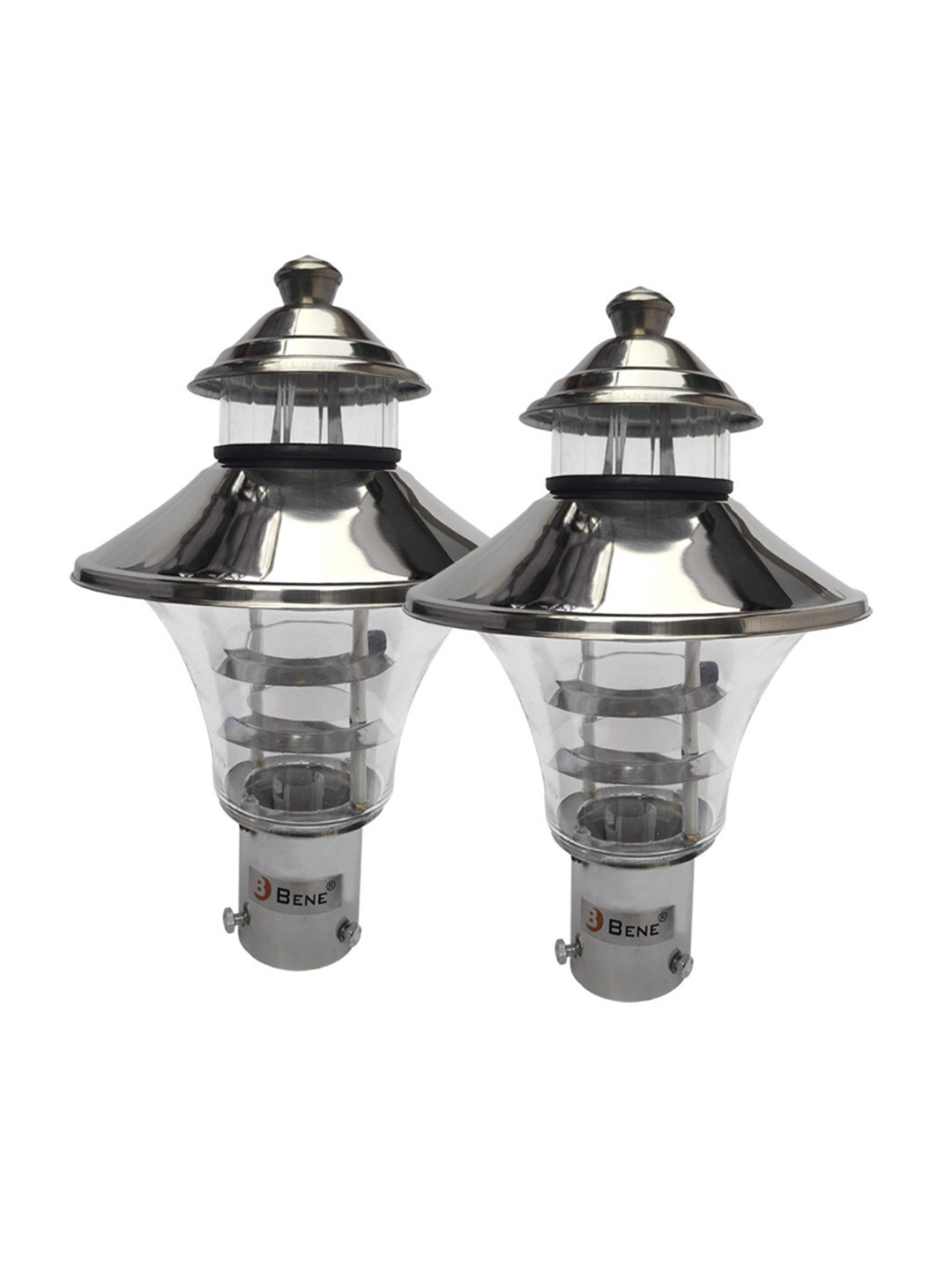 BENE Libson Steel Toned Waterproof & Rustproof Spherical Shaped Metal Outdoor Lamps