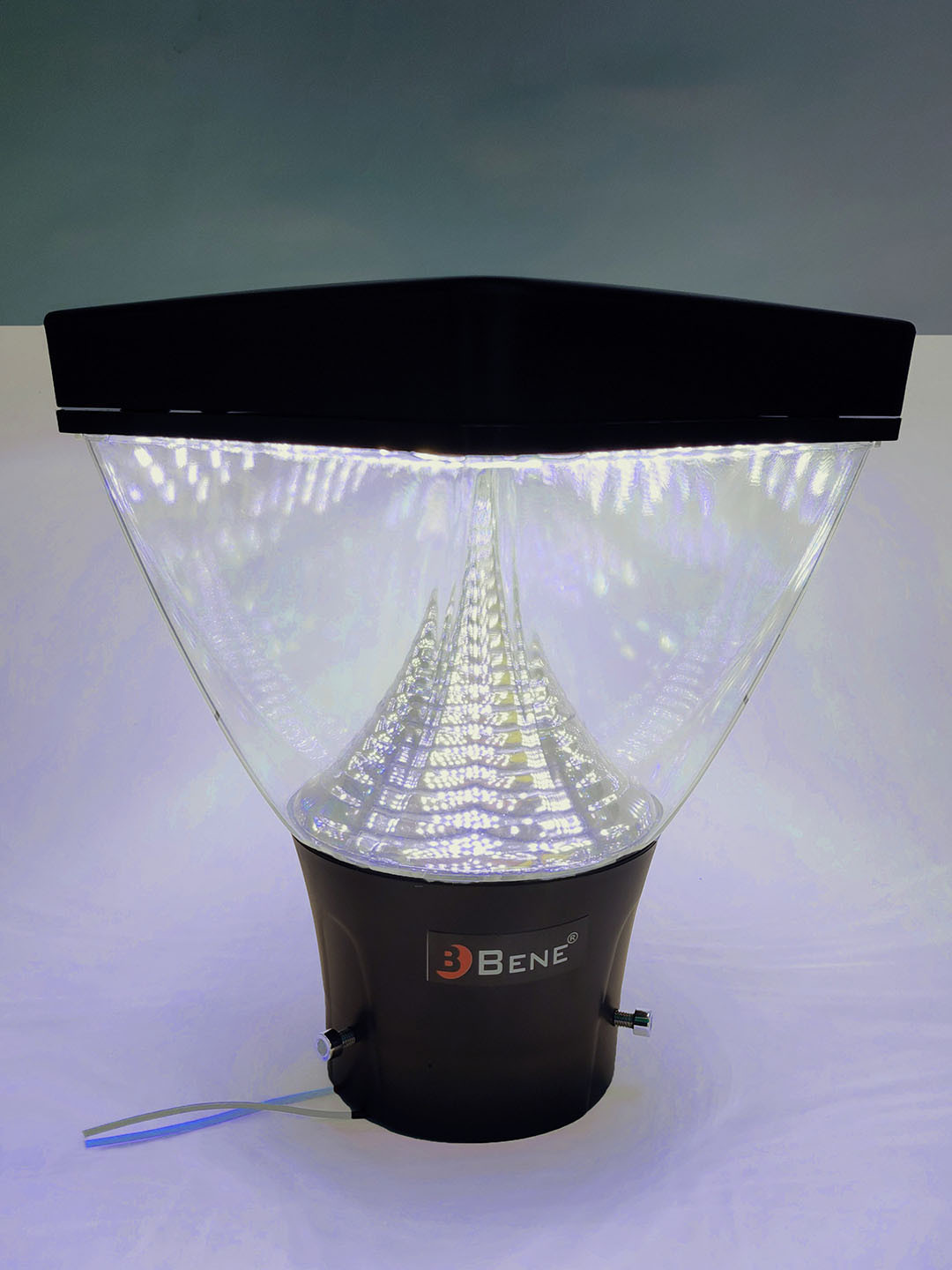 BENE Luna Black & White 2 Pieces Waterproof & Rustproof Outdoor Lamps