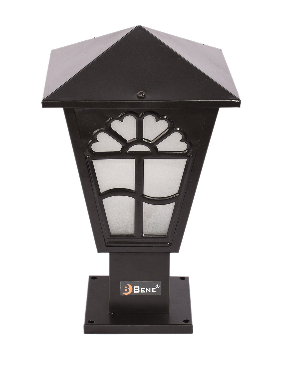 BENE Nairo Black & White Self Assembly Frustum Outdoor Lamps