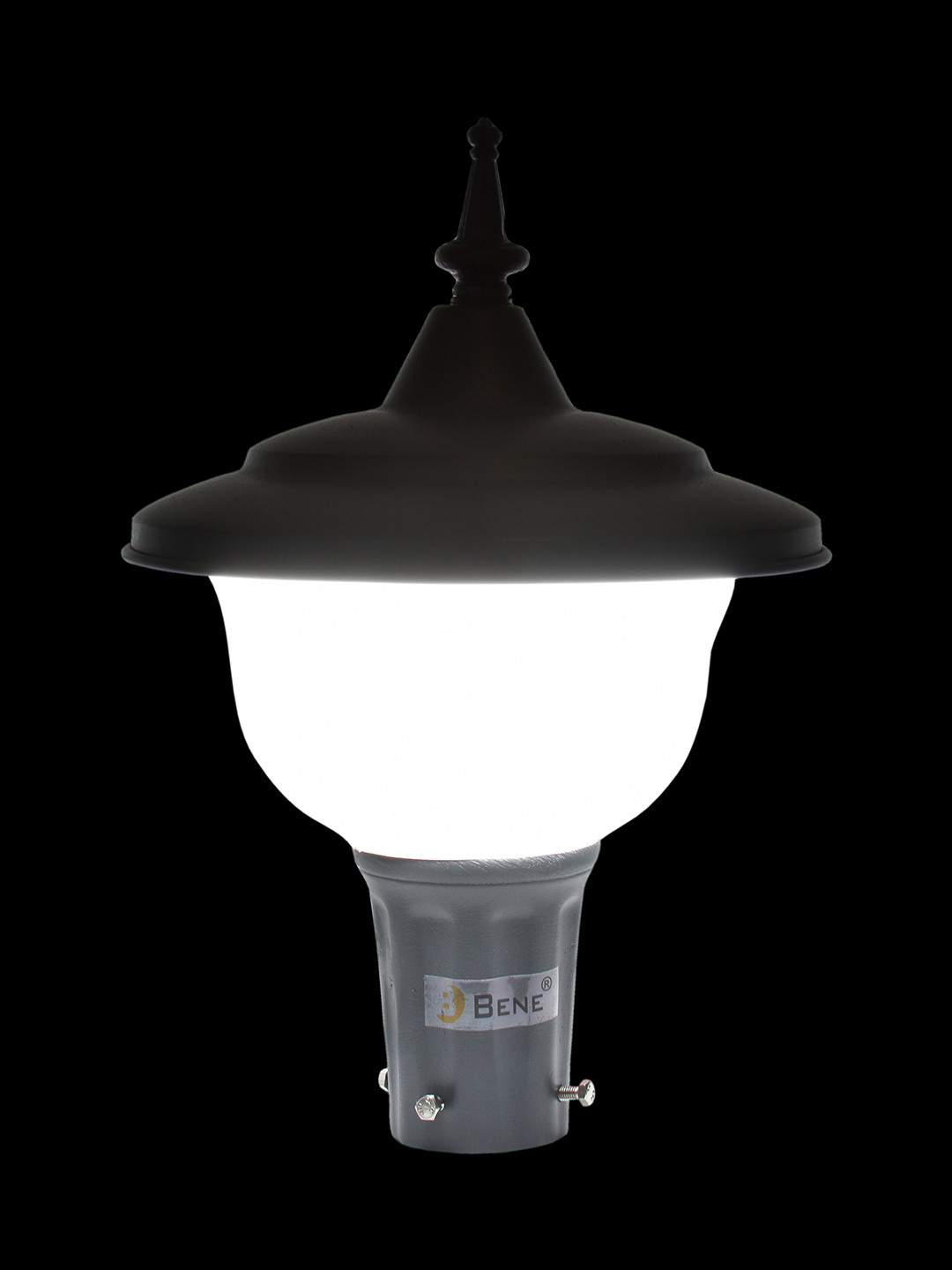 BENE Adam Grey & White 2 Pieces Self Assembly Outdoor Lamps