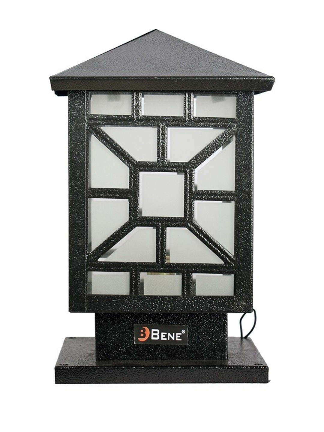 BENE Milano Garden Black & White Waterproof & Rustproof Outdoor Lamps