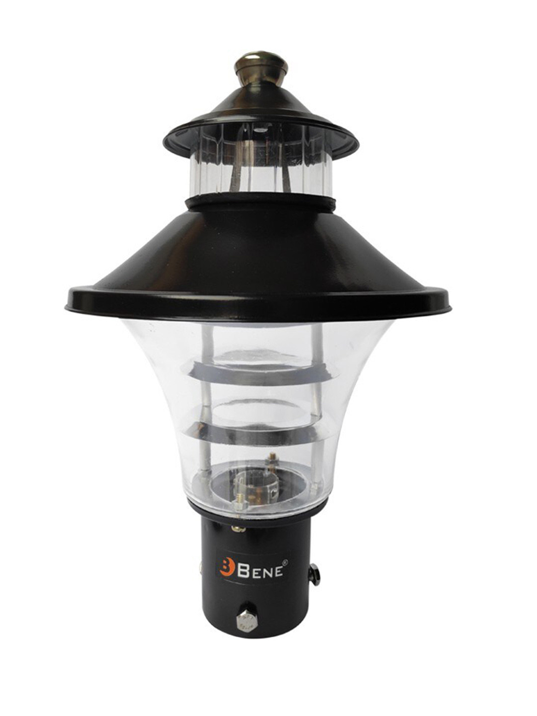 BENE Fiera Black & White Spherical Metal Self-Assembly Outdoor Lamps