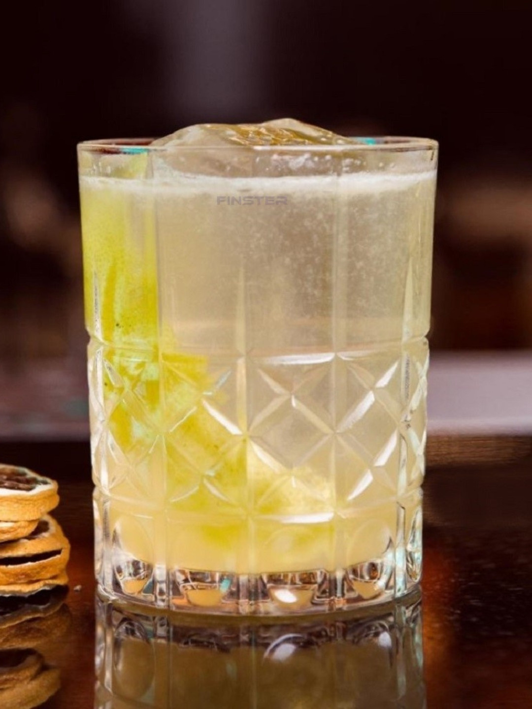 FINSTER Premium Transparent 6 Pieces Glass Water & Juice Glasses 220 ml