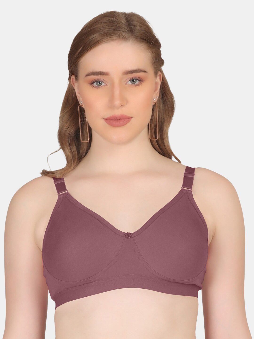 POOJA RAGENEE Everyday Cotton Bra Full Coverage Non Padded Non-Wired All Day Comfort