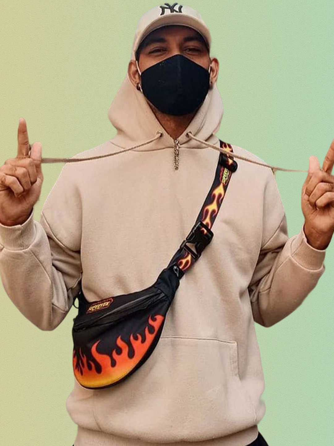 SUPERVEK LIT Unisex Travel Cross Body Waist Pouch