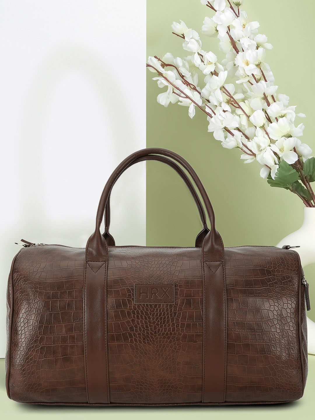 HRX by Hrithik Roshan Self-Design Duffel Bag 35 L