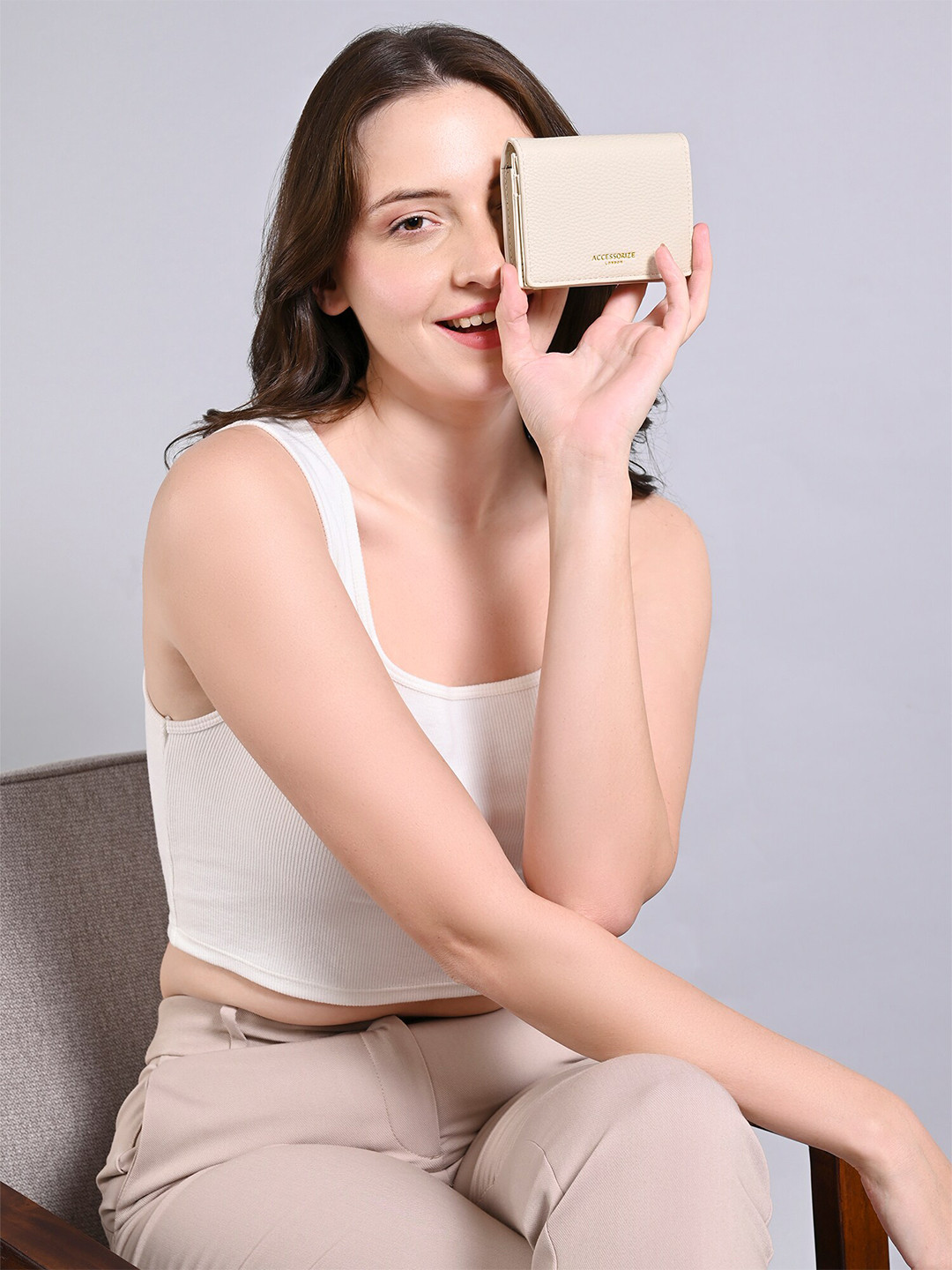 Accessorize Women Classic Fold Over Purse