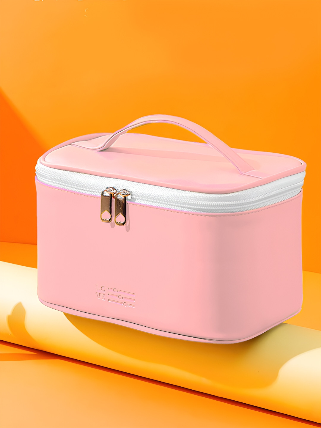 Cortina Pink Water Resistant Makeup Organiser