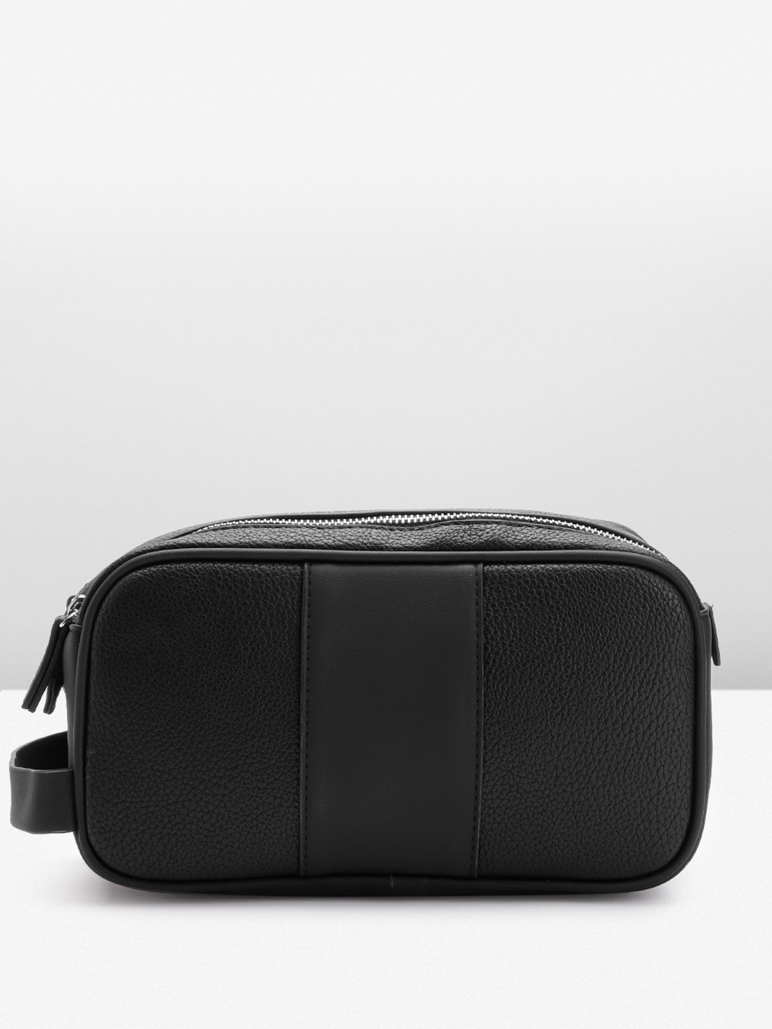 MANGO MAN Textured Travel Pouch