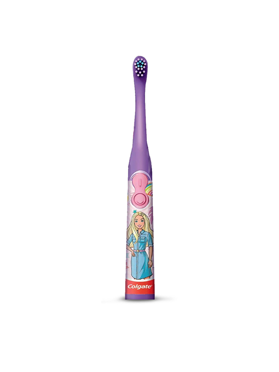 Colgate Kids Age 3+ Barbie Battery Powered Extra Soft Electric Toothbrush