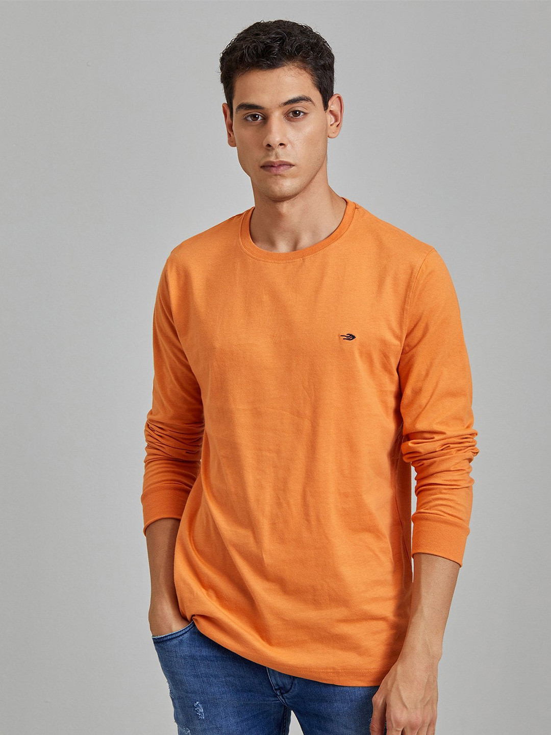 Red Flame Men Pockets T-shirt