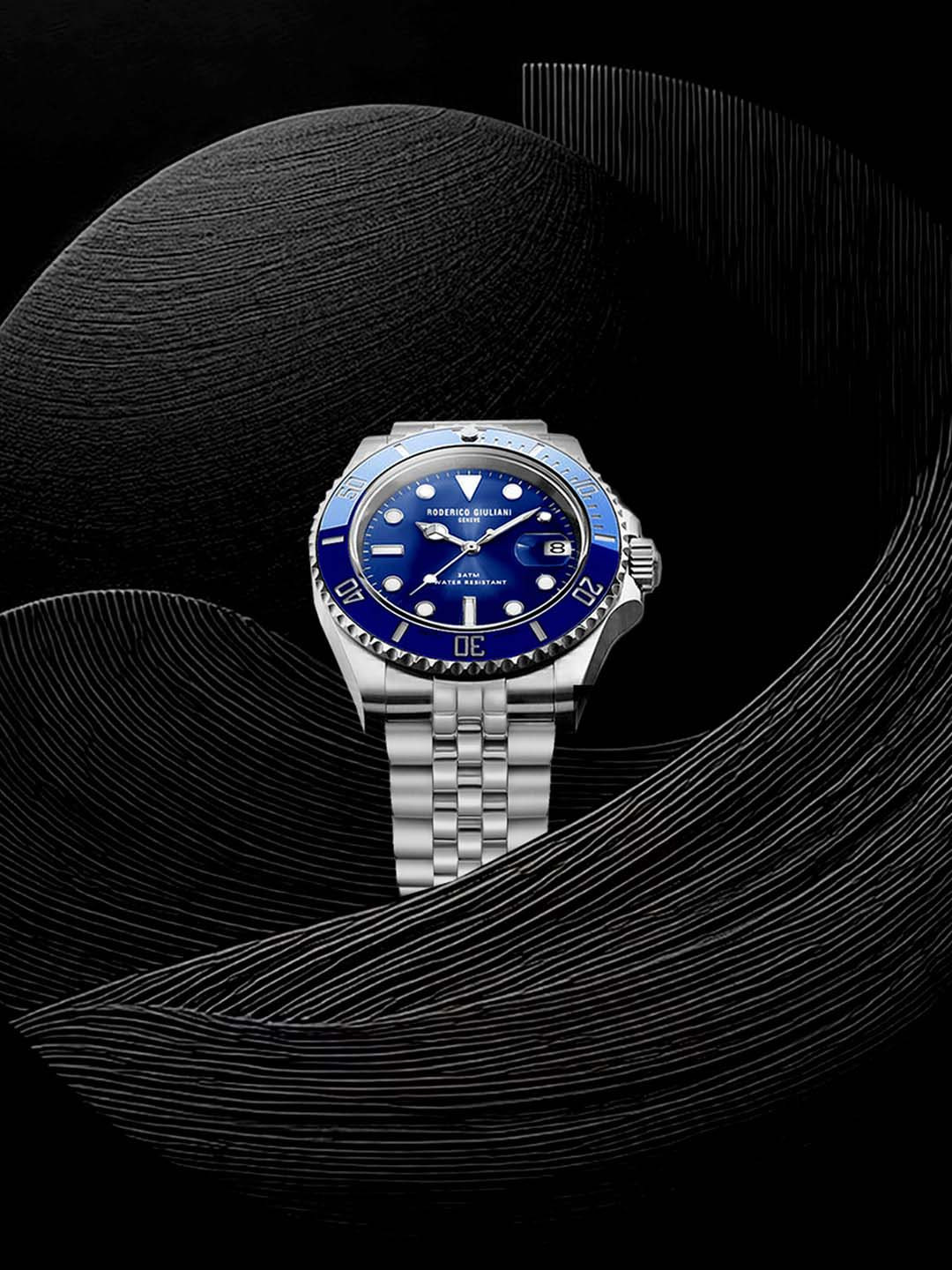 RODERICO GIULIANI Unisex Embellished Bracelet Style Straps Analogue Watch RG-MJSA74000004