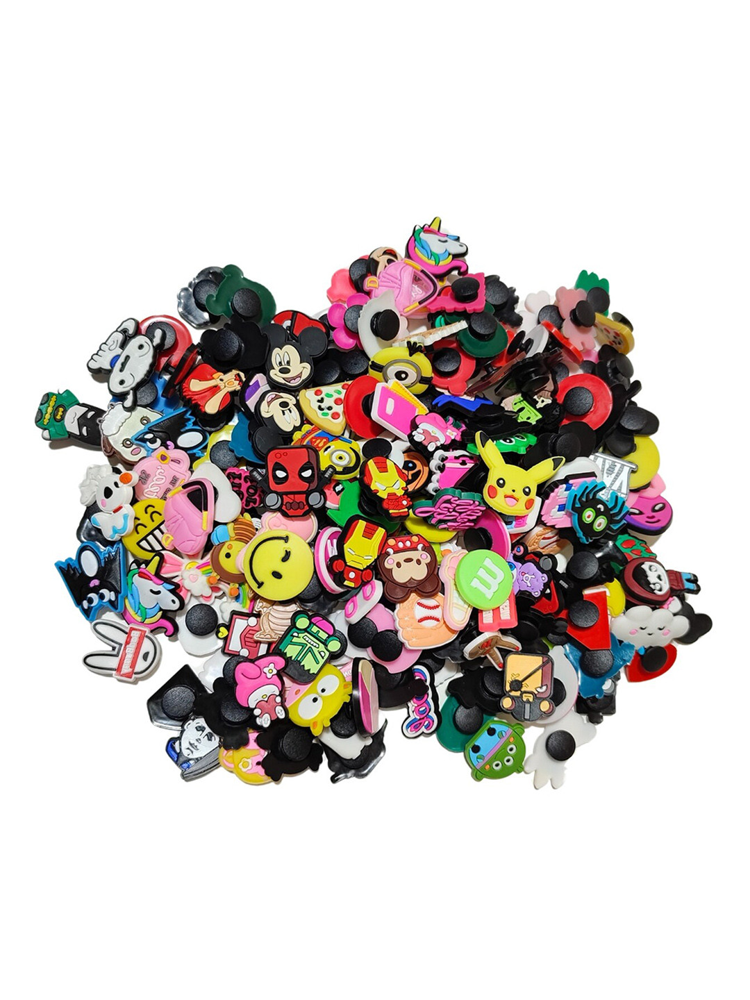 Pinapes Unisex Set OF 20 Quirky Decor Shoe Charms