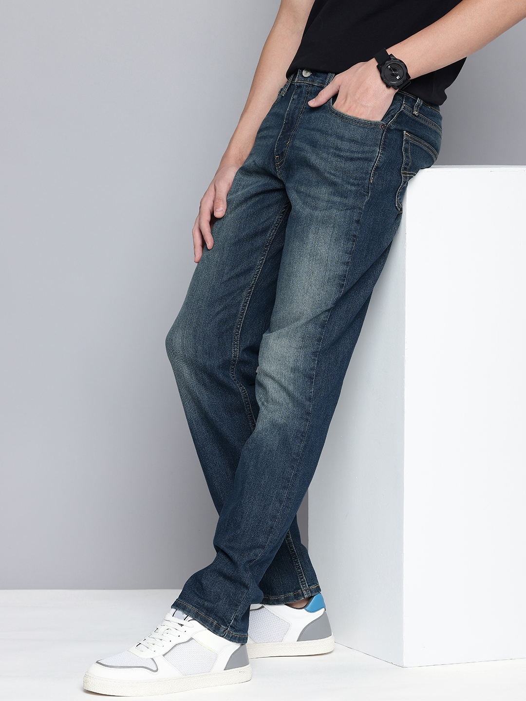 Buy Levis Men 511 Slim Fit Heavy Fade Stretchable Jeans Jeans for Men 27367982 Myntra