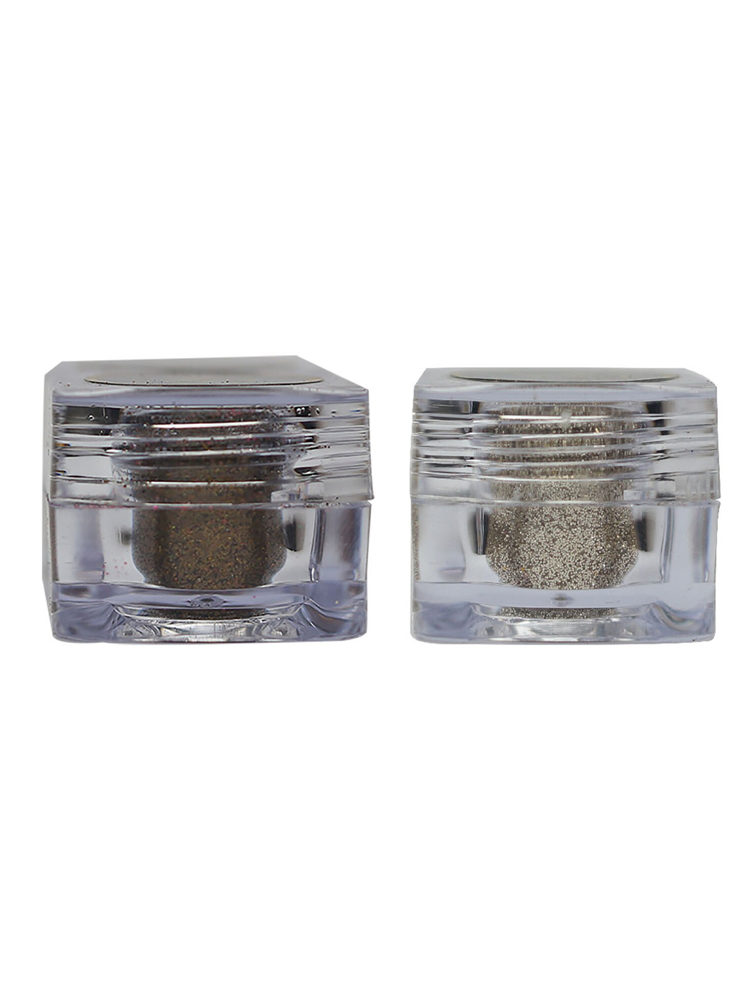 Veoni BELLE Holographic Set Of 2 HD Glitter Eyeshadow - Antique Gold & Champagne Gold
