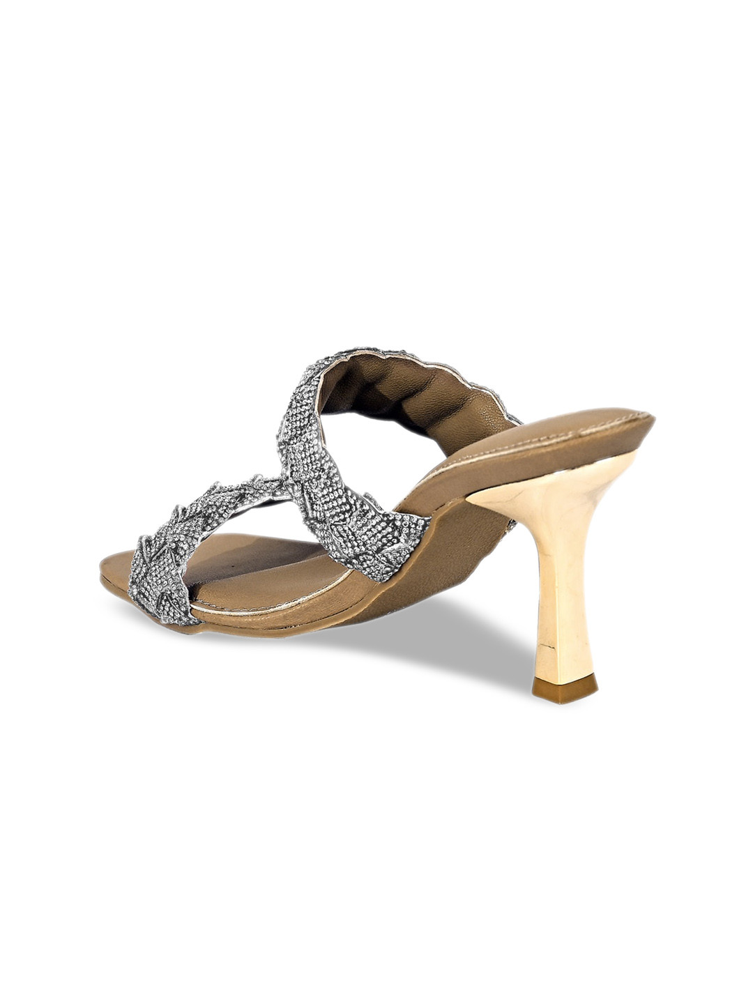 Eske Embellished Leather Stiletto Sandals
