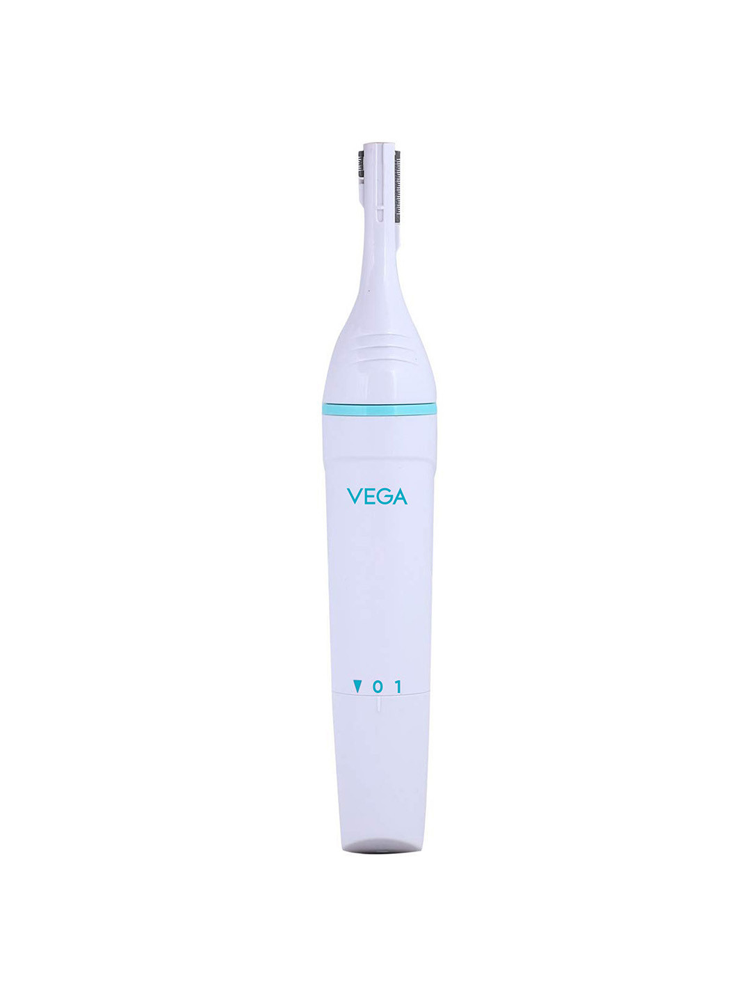 VEGA Women VHBT-01 Silk Touch Trimmer for Eyebrows Underarms & Bikini - White