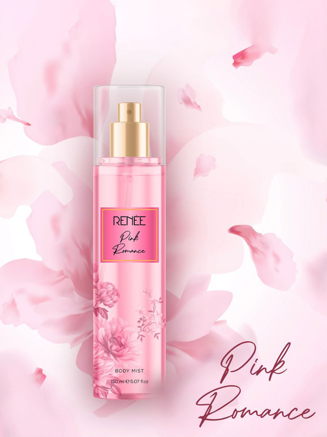 Renee Women Pink Romance Long Lasting Body Mist - 150 ml