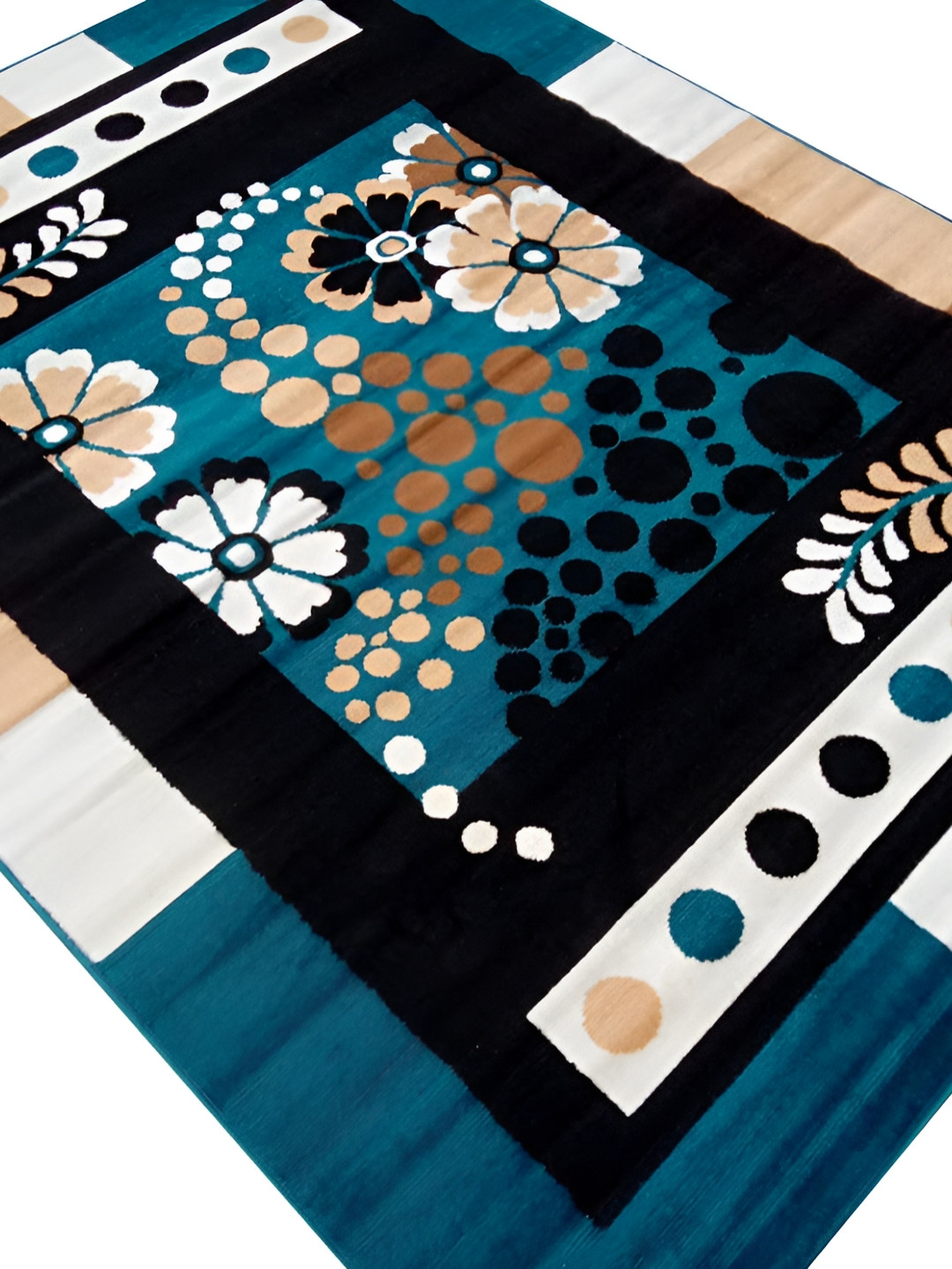 Asad Emporium Rugs Blue Traditional Anti-Skid Carpet