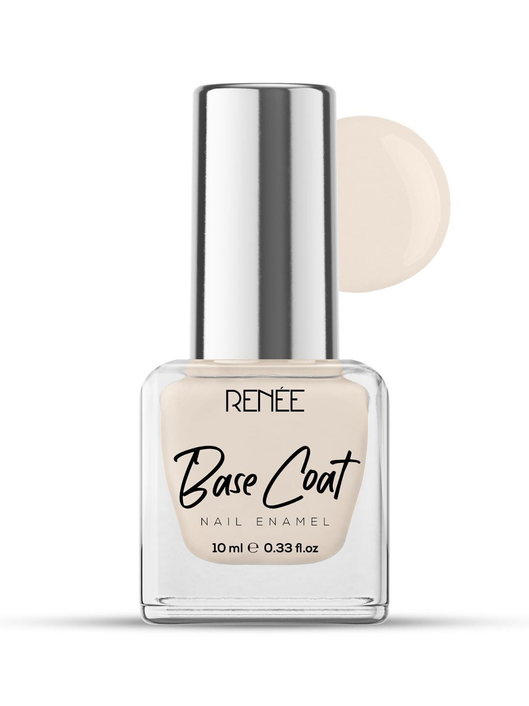 Renee Base Coat Long Lasting Nail Enamel - 10ml - Transparent