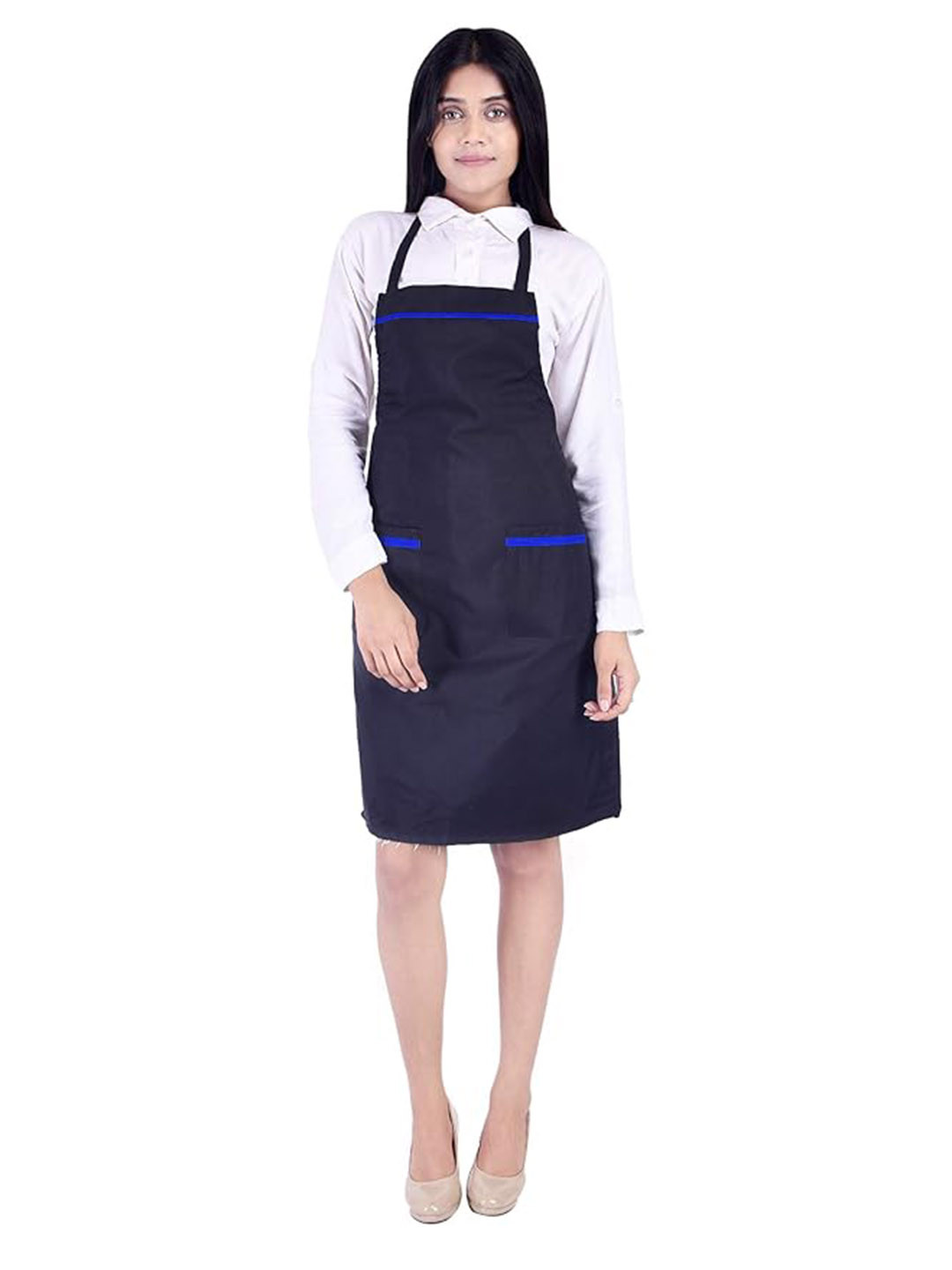 SWITCHON Black & Blue Waterproof Kitchen Apron