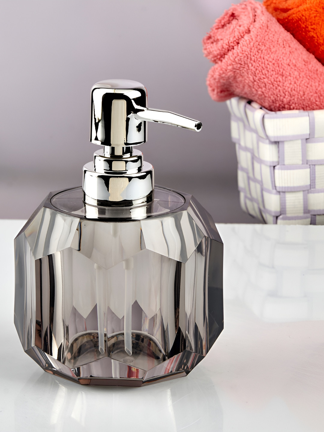 Kookee Grey Abstract Soap Dispenser 200 ml