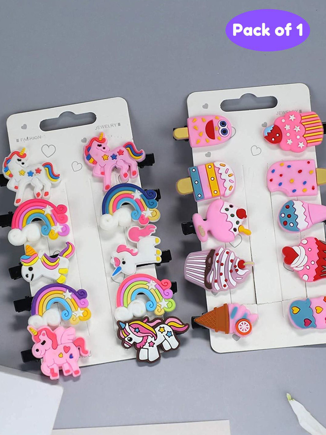 BAESD Girls Set Of 10 Tic Tac Hair Clip