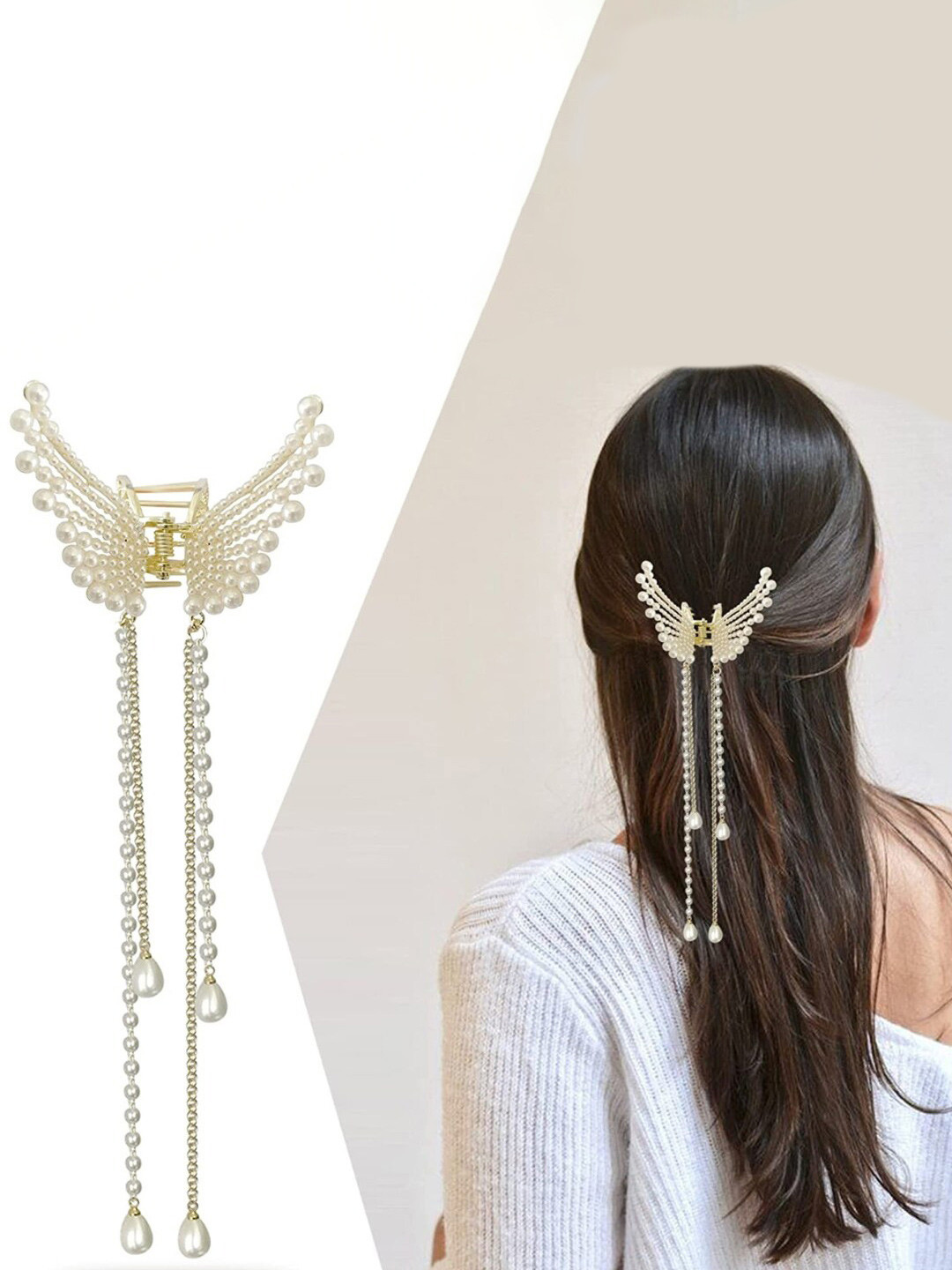 BAESD Kids Embellished Butterfly Claw Clip