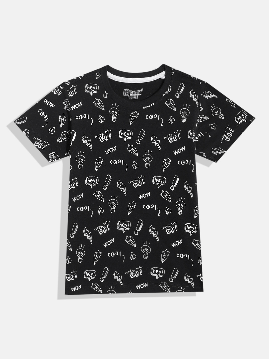 Eteenz Boys Printed Premium Cotton T-shirt