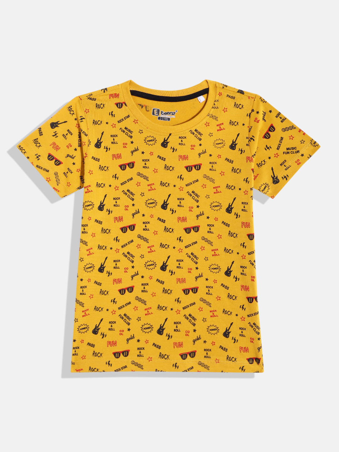 Eteenz Boys Printed Premium Cotton T-shirt