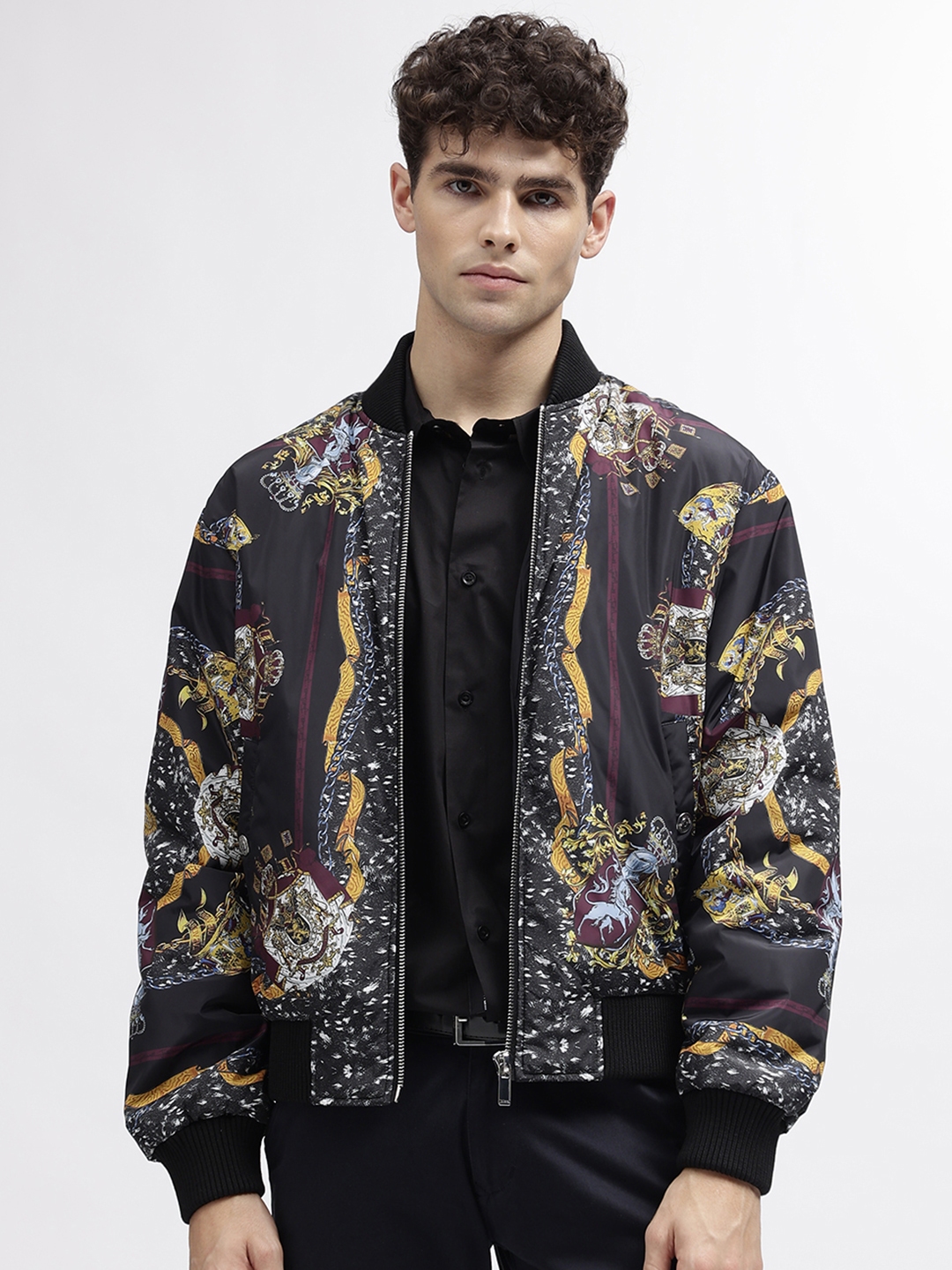 Just cavalli bomber jacket hotsell