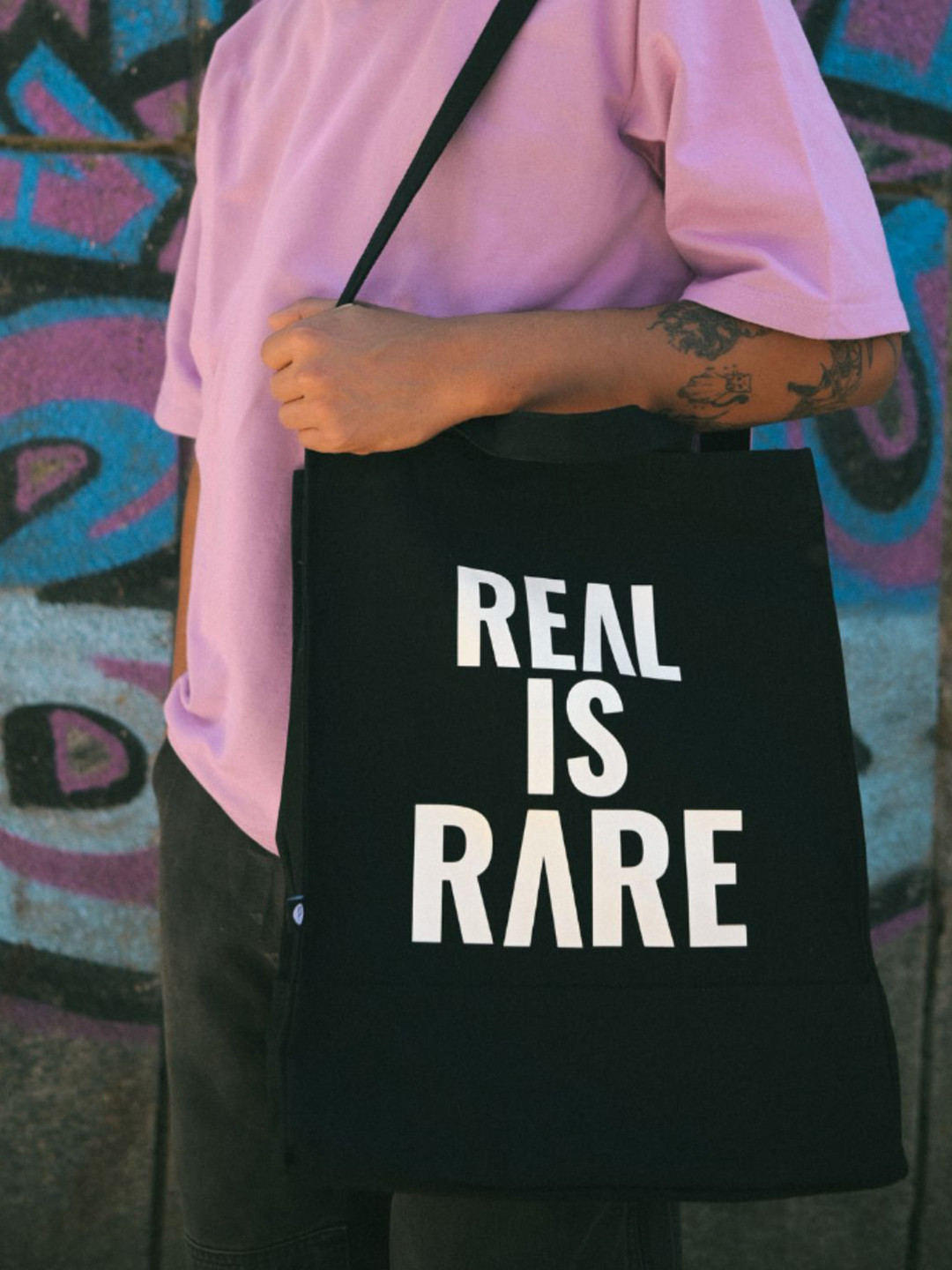 Primegear Typography Printed Oversized Structured Tote Bag