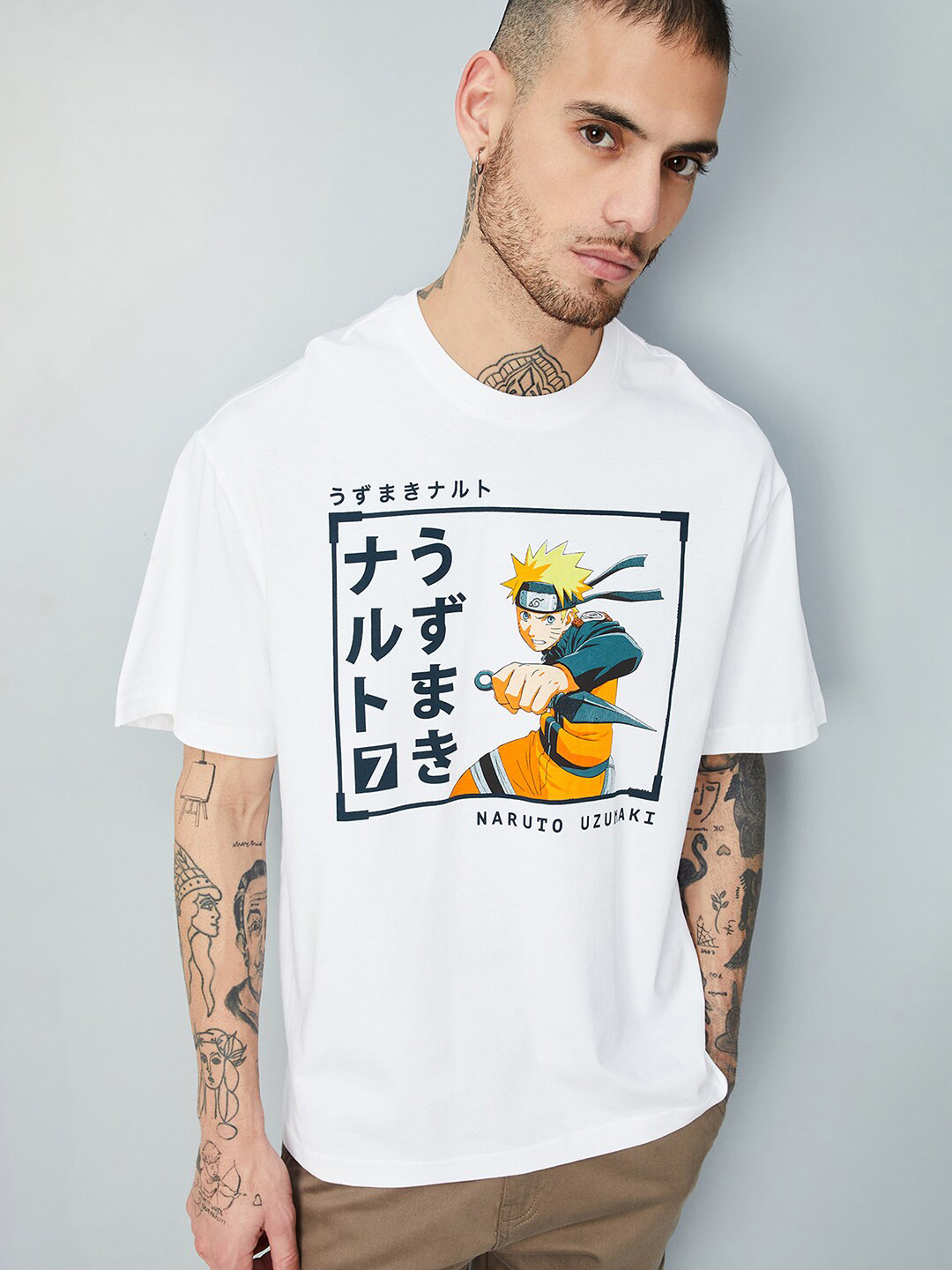 max URB_N Dragon Ball Z Printed Short Sleeves Cotton T-shirt